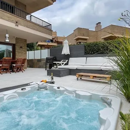 Residencial Bella Donna Lux House, Jacuzzi Y Piscina Privada Villa Lloret de Mar Exterior photo